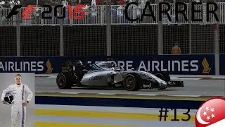 F1 2015 Bottas Career Mode Series #13 Singapore