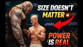 Size Doesn&rsquo;t Matter 💥 | Power Is Real | Shocking UFC Moment