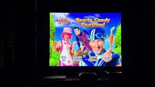 LazyTown sports candy festival 2006 DVD menu walk-through