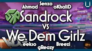 Sandrock Gaming vs We Dem Girlz | 3v3 Rocket League Showmatch