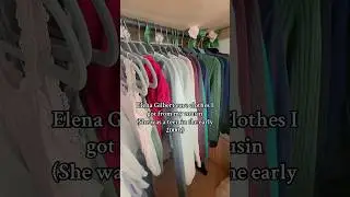 My closet full of Elena Gilbert core clothes #tvd #elenagilbert #outfitideas #thevampirediaries