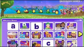 Old Cbeebies And CBBC Websites