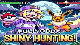 Gen 4 FULL ODDS Shiny hunting for the blue-nosed giraffe