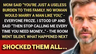 Mom said ‘you’re just a BURDEN to this family.’ I STOOD up and SAID then STOP calling me when…
