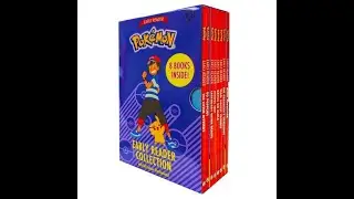 The Official Pokemon Early Reader 8 Books Box Set Collection With Full Colour Illustrations