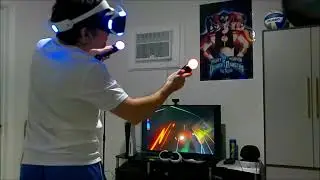 Demonstration of Sprint Vector on psvr1 (A+ VR game to sweat!!)
