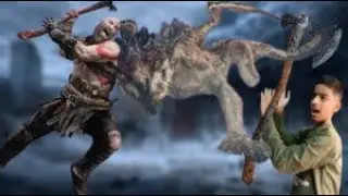 GOD OF WAR KRATOS VS GIANT DRAGON BOSS FIGHT (PART-6)