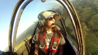 High g Yak-52 Flight - Over 6g pulled in this Russian Warbird