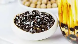 Black Tapioca Pearls Filling Machine,Chewy Boba Machine,Tapioca Pearl Milk Machine #boba