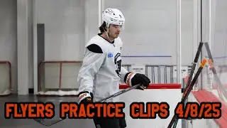 Philadelphia Flyers Practice Clips - 4/8/25