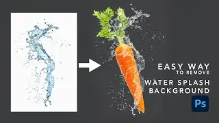 How to Remove Background from Water Splash in Photoshop [ EASY & FAST]