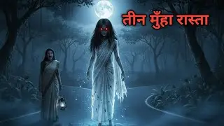 तीन मुंहा रास्ता Teen munha raasta| Hindi scary story | Bhutiya kahani | Abhi Ki Dairy Horror story