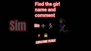 find the girl name new emoji video #viral #riddle #emojichallenge #oodchallenge #illusion #emoji