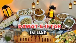Dawat-E-Iftar In UAE/ Menu With Tips & Simple Iftar Table Decor Ideas/ How to Manage Things Alone