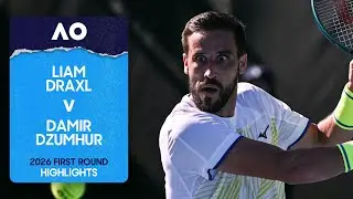 Liam Draxl v Damir Dzumhur Highlights | Australian Open 2026 First Round