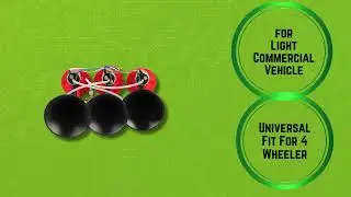 LOUD Air Horn for Trucks & Buses - Uno Minda P3010MT Pipe Horn