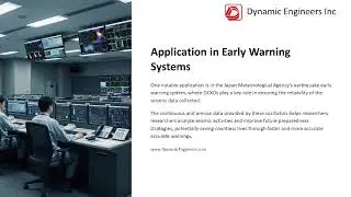 Dynamic Engineers Inc - Low Power OCXO Use in Japan High Tech Seismic Sensors 08.21.25