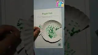 Paper fish - craft for children