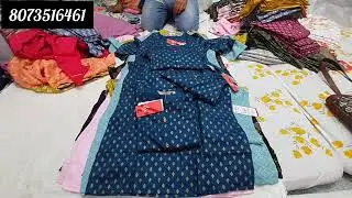 #chickpetbangalorewholesalekurtis #brandedkurtis #happycollection #avasakurtis