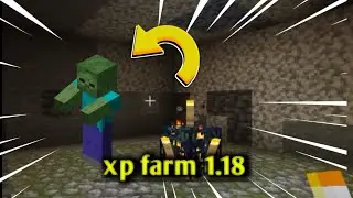 cara membuat xp farm 1.18+di Minecraft bedrock
