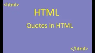 6 html quotes