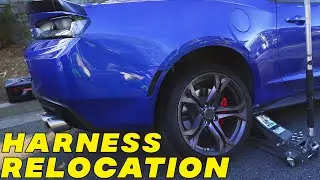 Larger Tires? Wiring Harness Relocation I Camaro SS 1LE