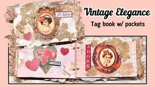 💕New tag book digital kit : Vintage Elegance 