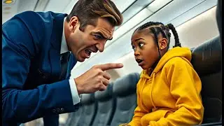 Racist Passenger Kicks BLACK Girl Off Flight, His Instant Regret Will Move You!