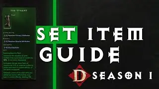 Find Every Set Item in Diablo Immortal - Season 1 Tier List and Locations