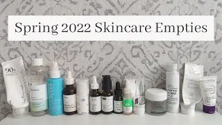 🌸 Spring 2022 Skincare Empties | @michxmash
