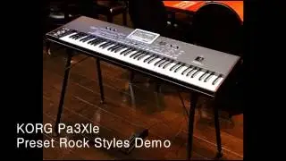 PA3Xle Demo - Rock Styles