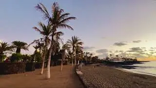 Amanecer en Playa Bastián (Costa Teguise) | Desde la oscuridad hasta la luz
