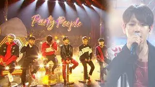 EXO, 최초 공개 한정판 무대 ‘부메랑’ @박진영의 파티피플 10회 20170930