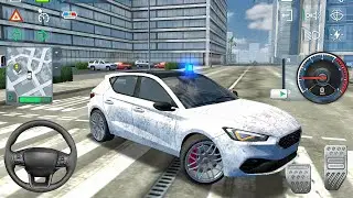 Police Car Chasing Simulator 3D - Private Cop Cars Driving 2025 - Car Game Android GamePlay