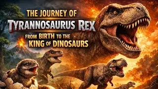 The Journey of Tyrannosaurus Rex: From Birth to the King of Dinosaurs