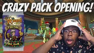 Wizard101 | CRAZY YULETIDE ELF PACK OPENING!