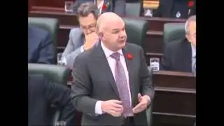 2013-11-05 Question Period David Swann: Hospital Accountability