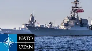 Alliance NATO. Major Naval Exercises In The Baltic Sea.