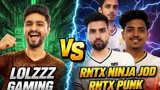 Lolzzz vs Punk 🫣😳👍🏻 #lolzzzgaming #punk #godlike #1vs1 #bgmi 