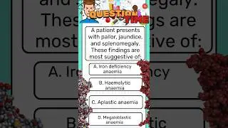 Anaemia Quiz#Haematology#MCQ
