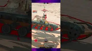 Vickers Mk. 3 | ЛУЧШИЙ ТАНК БЛИЦА | 1vs4 | #vickersmk3 , #tanksblitz, #shorts #вооруженныйблиц