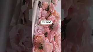 Let's try to setup flower backdrop in 3 mins! Easy to install and repack! Perfect for Event Planner!