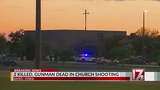 2 killed, gunman dead during church shooting in Iowa