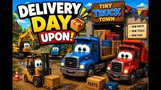 День доставки в Tiny Truck Towns