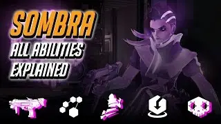 Overwatch: Sombra's Abilities Revealed and Explained. EMP Ultimate!