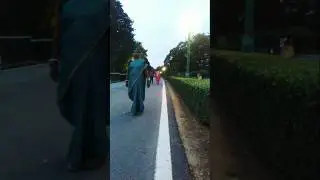 Son vs mother ramp walk compitision in park#rampwalk #rampwalk #fashion #comfidence ##firsttime