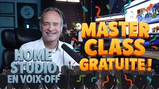 L'Acad&eacute;mie Voix-Off Home Studio - MasterClass gratuite !