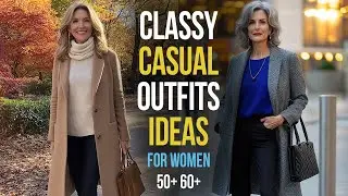 Daily Style Inspirations: Classy Casual Outfits for Women Over 50