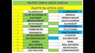 PALPITES DA LOTECA 1032