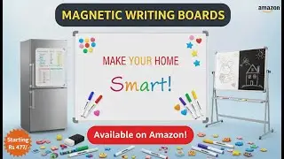Transform Your Home with These AMAZING Magnetic Writing Boards from Amazon!